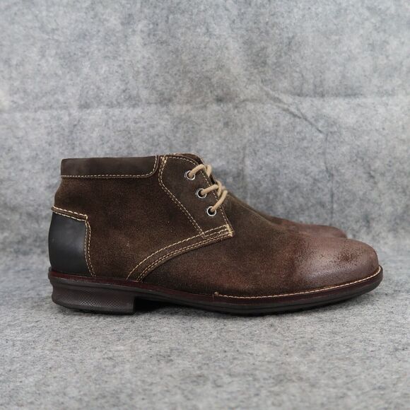 Sandro Moscoloni Shoes Mens 9 Boots Chukka Casual Leather Brown Classic Comfort main image 7